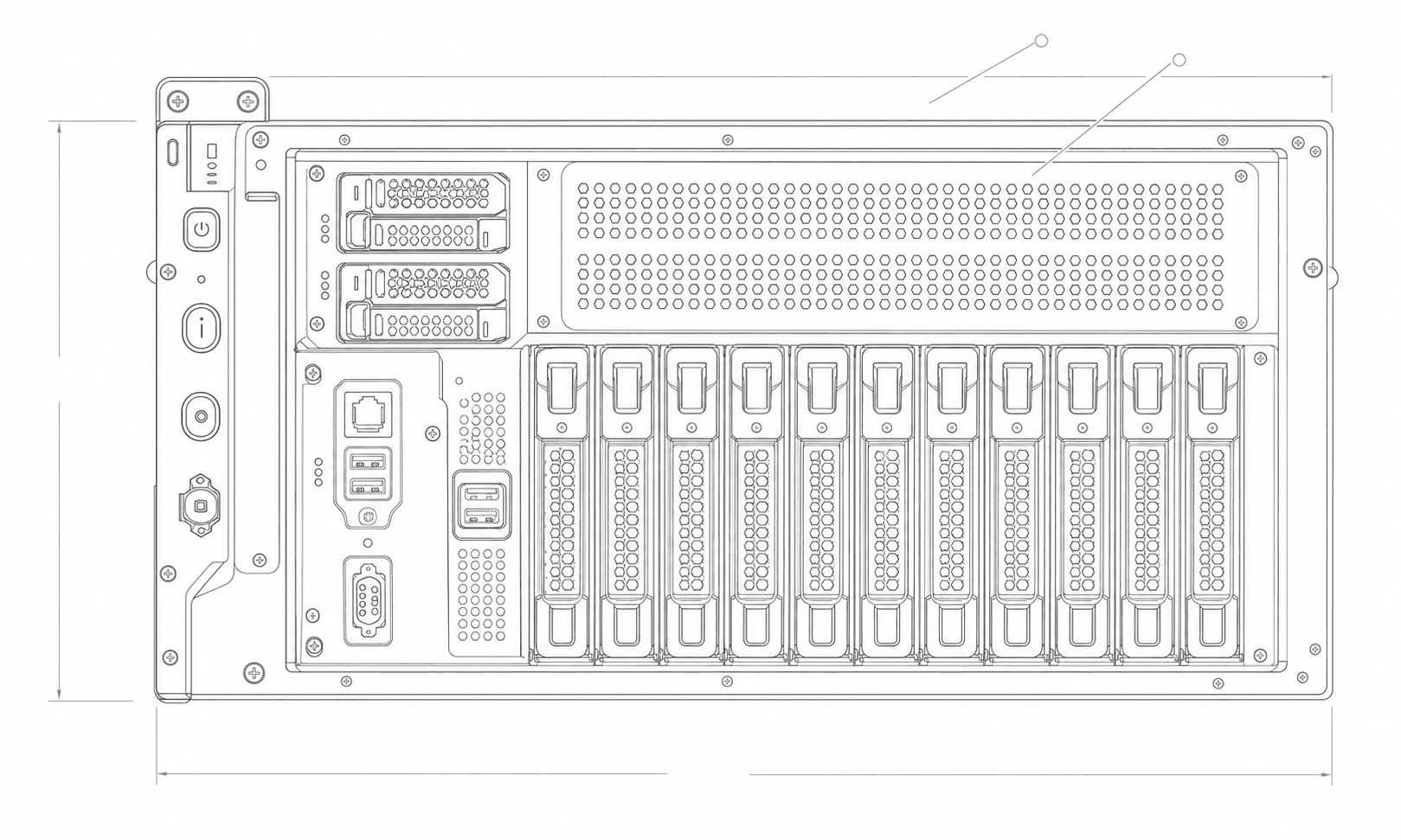 HPE DL380 Gen11 Fan Kit (P60433-001)