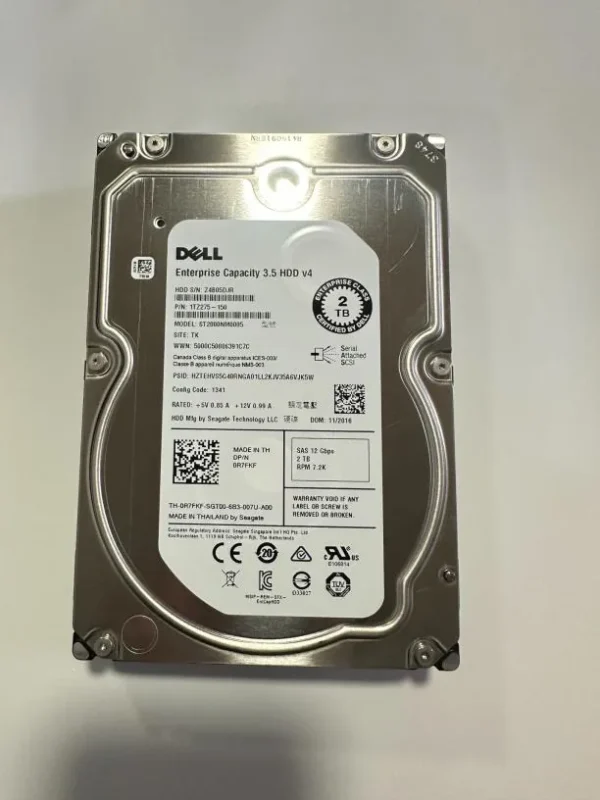 Dell OEM Seagate Enterprise 2TB SAS HDD