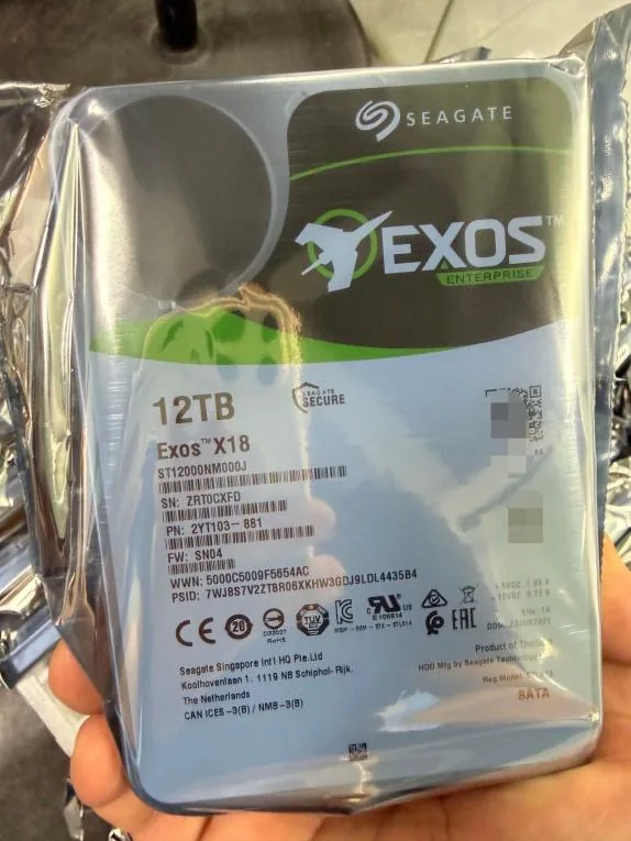 Seagate Exos X18 12TB SATA HDD