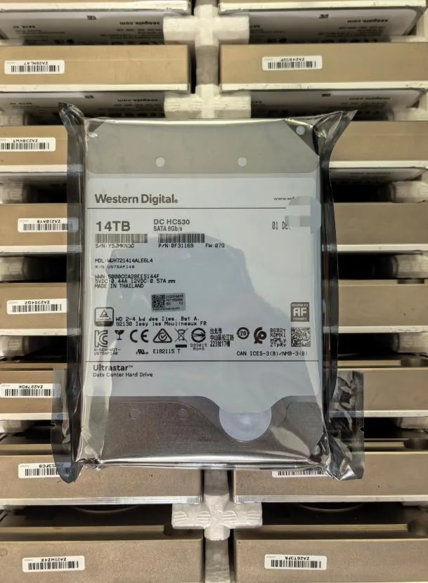 WD Ultrastar DC HC530 14TB SATA HDD