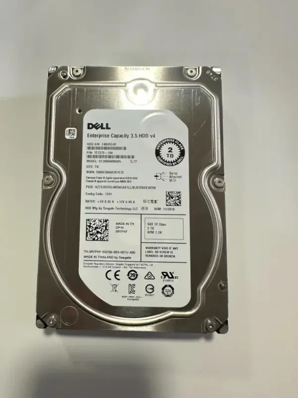 Dell OEM Seagate Enterprise 2TB SAS HDD