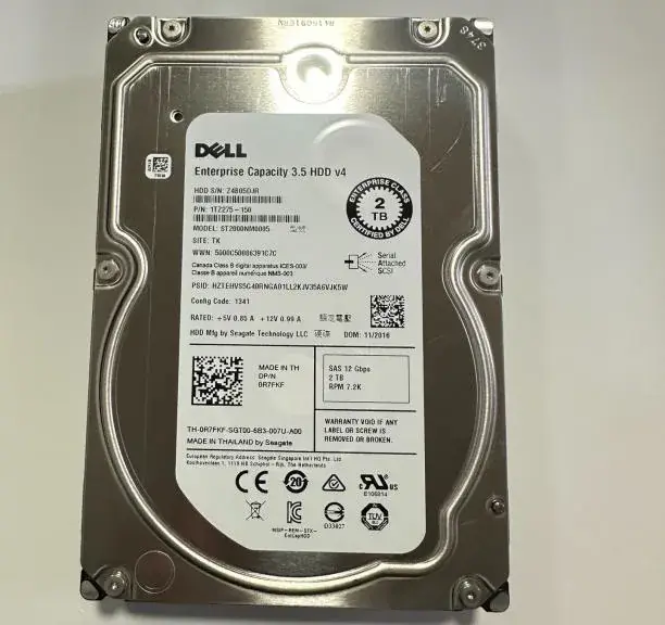 Dell OEM Seagate Enterprise 2TB SAS HDD