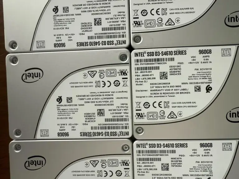 Intel D3-S4610 960GB SATA Enterprise SSD