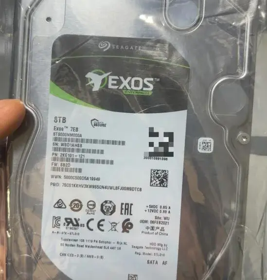 Seagate Exos 7E8 8TB SATA HDD