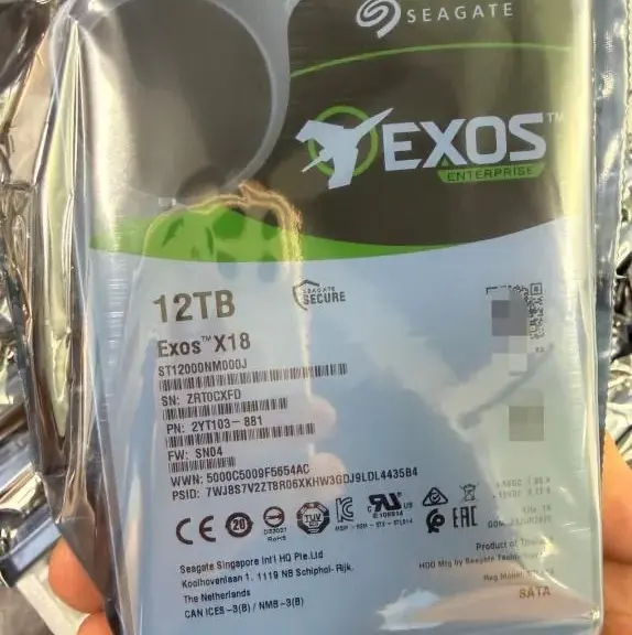 Seagate Exos X18 12TB SATA HDD