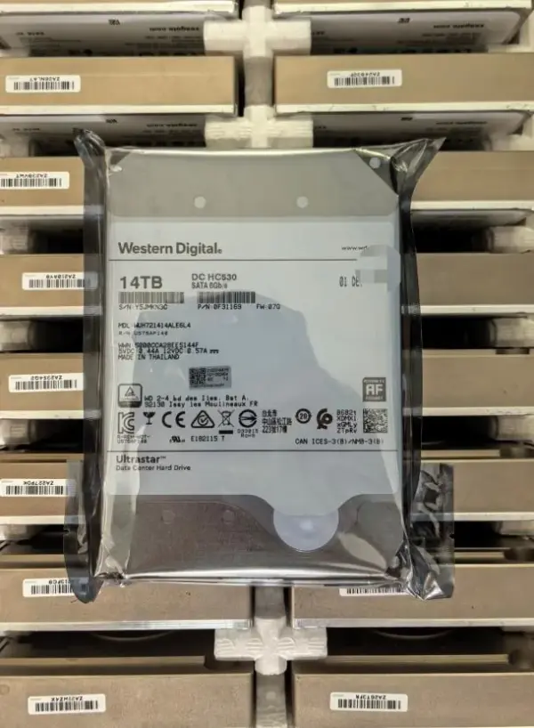WD Ultrastar DC HC530 14TB SATA HDD